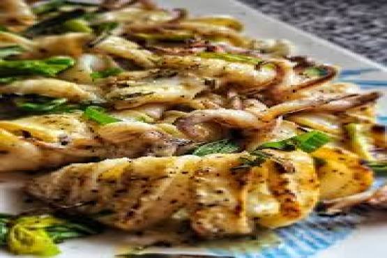 Grilled Calamari 