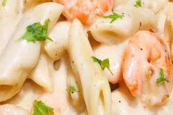 White Cream Pasta (Prawn/Chicken) (1:1)